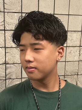 ヒロギンザ 御茶ノ水店(HIRO GINZA) ツーブロックパーマスタイル