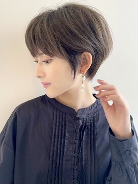イヴォークトーキョーオーサカ(EVOKE TOKYO osaka) 30代40代 ベリーショート カット おしゃれ 時短セット 簡単