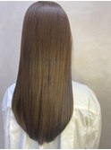 髪質改善*レイヤーロングミルクティーグレージュ*美髪