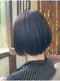 丸みショートボブ