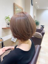 ミラバイケンジ 藤沢(Mira by KENJE)&nbsp;白髪ぼかし　ショート　シアーカラー【藤沢　藤沢駅】