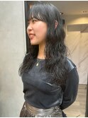 ロングパーマ