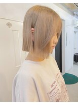 ジゼル 博多筑紫口店(GiseL)&nbsp;艶カラーホワイトベージュ