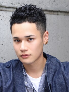 ネイビー(NAVY) 漢らしさ全開 がっつり刈り上げベリーショート