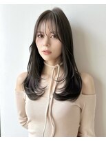 バイオレット 栄店(Violet) 内巻きレイヤーカットワンカールグレージュ2wayバングRI-11