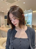 ジーナ 十条(Zina) ＊長めバング似合わせカットボブ＊美髪【Zina十条】