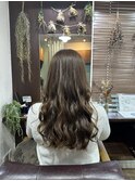 アディクシーカラー×キャラメルベージュ