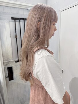 シー ヘアデザイン(see hair design) ホワイトブロンド/ブリーチ/ダブルカラー/レイヤーカット