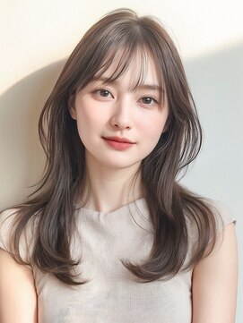 ノア 三宮店(NOA) 【NOA】大人可愛い透明感顔まわりレイヤー