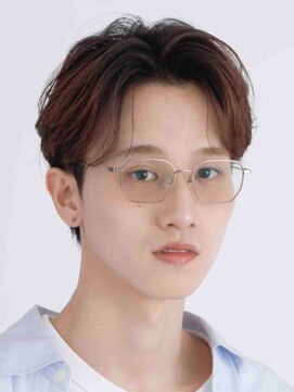 フィフス 渋谷(fifth) 自然な毛流れでラフにキマるセンターパート×ニュアンスパーマ