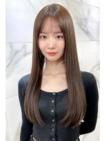 ヘアーズ ベリー 久留米店(hairs BERRY)&nbsp;★BERRYシフォンベージュエアリーロング美髪フレアバングうる艶