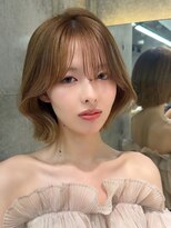 ロンドブルーム 天神大名店(Lond Bloom) イメチェンショート外ハネボブ美髪ブルーブラックワイドバング