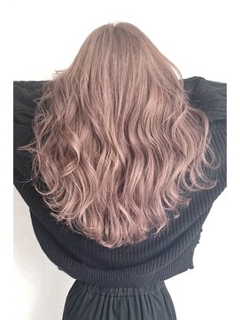 ラグーン(LAGOON) ホワイトミルクティーベージュ/バレイヤージュ/ケアブリーチ