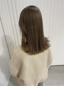 ミー 岡崎(mii) オリーブベージュカラー[岡崎.北岡崎.髪質改善]