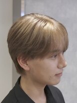 曲がる縮毛矯正専門店 バイ レイズ 名駅(曲がる縮毛矯正専門店 by RAYS)&nbsp;シースルーマッシュにブリーチカラーでミルクティーベージュに