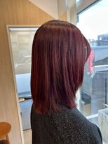 ビレア 尾張旭店(BELEA) ピンクブラウン/顔回りレイヤー/