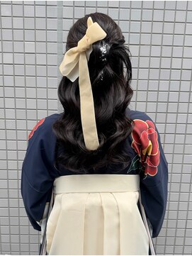 リムネ(RIMUNE) ハーフツイン／卒業式ヘアセット／カチモリヘア／リボンヘア