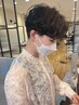 【ショートパーマ】カット+水クリープショートパーマ￥16500→￥14300