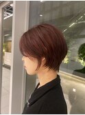 ブリーチハイライト髪質改善ダブルカラーレイヤーカット/新宿