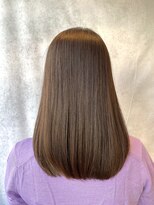 ヘアアンドメイク スタジオ ミムロ(HAIR&MAKE STUDIO MIMURO) 酸性ストレートパーマ+悟式髪質改善トリートメント