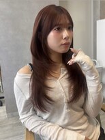 ミレバイジェニー (mirae by geny) ワンカールでお洒落になれる似合わせレイヤーカット r