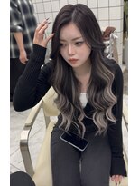 スワン サッポロ(SWAN sapporo) バレイヤージュ シールエクステ ダブルカラー