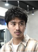 渋谷ルーズショートアクティブショートツイストスパイラルパーマ