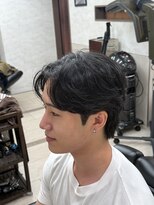 オアゾバーバー(OAZO BARBER)&nbsp;ニュアンスパーマ/ナチュラル/ワンカール/ビジネススタイル