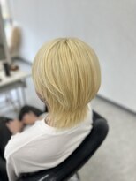 フェイス 日向店(face)&nbsp;ウルフカット×ブロンド