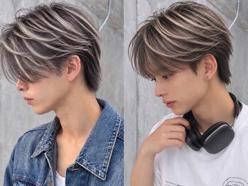 ラフ メンズサロン(LAFF)の写真/メンズバレイヤージュで差をつける!デザインカラーが得意なサロンで最旬スタイル提案☆