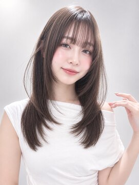 アイトーキョーエス 渋谷(AI TOKYO S) ハッシュカット/グレージュ/ツートンカラー/渋谷