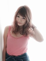 パティオンツー(PATIONN2)&nbsp;ピンクベージュウェーブミディアム 6