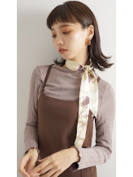 e.m.a プレミアムビューティーサロン 栄駅店(e.m.a PREMIUM BEAUTY SALON) ミディアムウルフヘアー