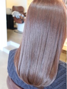 コルヘアー(Cor hair)の写真/【カット+フローディアトリートメント¥8250】傷んだ髪の毛を集中的に補修・保護し、髪本来のツヤを表現♪