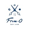 ヘアークルーフロムオー(hair crew From-O)のお店ロゴ