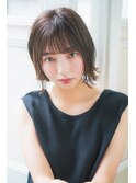 【Un ami】《増永剛大》 朝が楽になる☆切りっぱなしパーマボブ