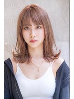 ケイト(kate)&nbsp;【kate 】☆大宮 外ハネミディ×シアベージュ