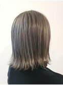 京都・大宮cuculehair シルバーグレージュ
