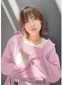 #小顔レイヤー#グレージュ#外ハネ#イルミナ#20代30代