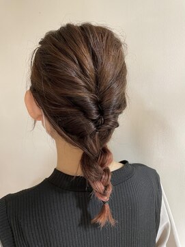 スティラ スムース 高田馬場(Stilla smooth) シンプルなヘアセット