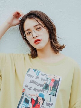 エム(EM) ブラウンモカ切りっぱなし　ミディアム