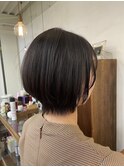 前下がりショートボブ