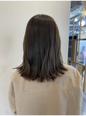 大人かきあげくびれレイヤーミディアム