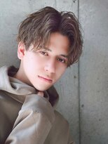 フィフス 渋谷(fifth)&nbsp;波巻きスパイラルパーマセンターパート波巻きパーマツーブロック