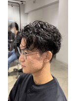 サルファ ヘアデザイン 名古屋 丸の内(S.ALPHA HAIR DESIGN)&nbsp;くせ毛を活かしたセンターパート