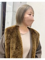 エフバイラブランシュ 大宮東口店(ef by La Blanche)&nbsp;大宮/大宮美容室/髪質改善/ボブ/シアベージュ/韓国