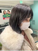 【MOMOKA】耳にかけてもかわいい♪韓国っぽボブ