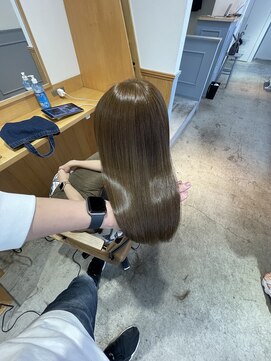 ロンドメリア 天神大名店(Lond Melia) 髪質改善縮毛矯正でツヤサラストレート 髪質改善/艶髪/縮毛矯正