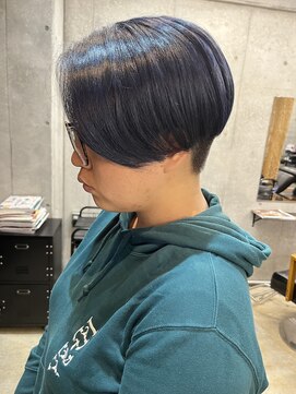 アイフィ(iFY) 【iFY 落合】前下がりマッシュ×ディープブルー