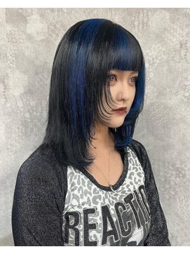 ティアム 渋谷店(Tiam shibuya) イメチェン/レッドブラウン/フルバング/似合わせカット/渋谷駅